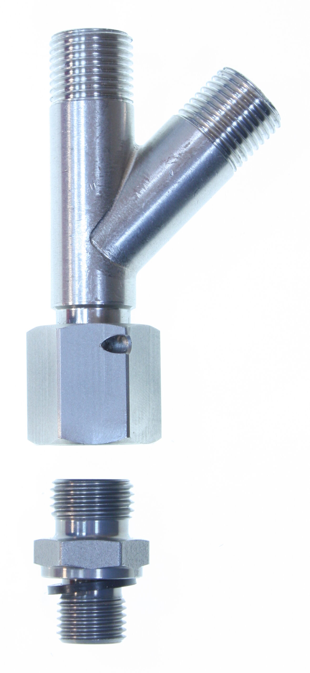 Y Piece for filling device